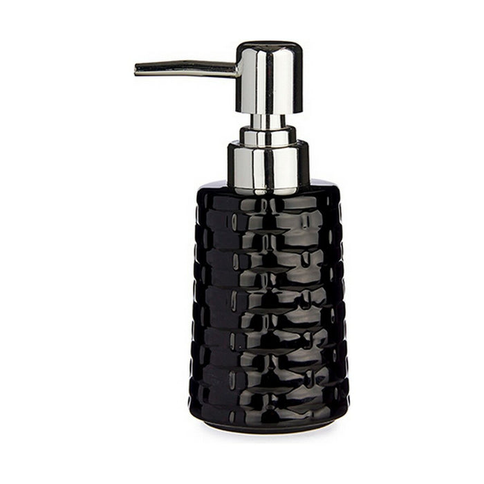 Soap Dispenser Ceramic 150 ml Silver Metal