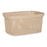 Basket 24 x 17 x 35 cm Beige Plastic 10 L