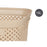 Basket 24 x 17 x 35 cm Beige Plastic 10 L