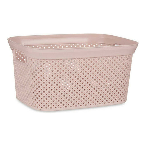 Basket 19,5 x 14 x 27,5 cm Pink Plastic 5 L