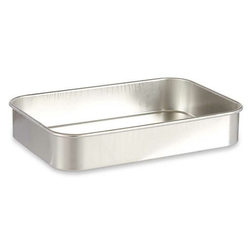 Roasting Tin Silver Aluminium (20 x 5,5 x 30 cm)