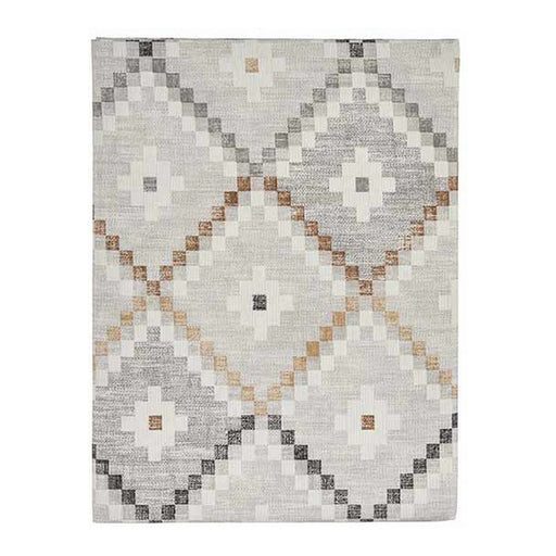 Tablecloth Rhombus Thin canvas Beige (140 x 180 cm)