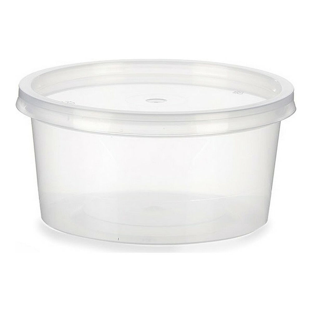 Lunch box Circular Transparent polypropylene (500 ml)