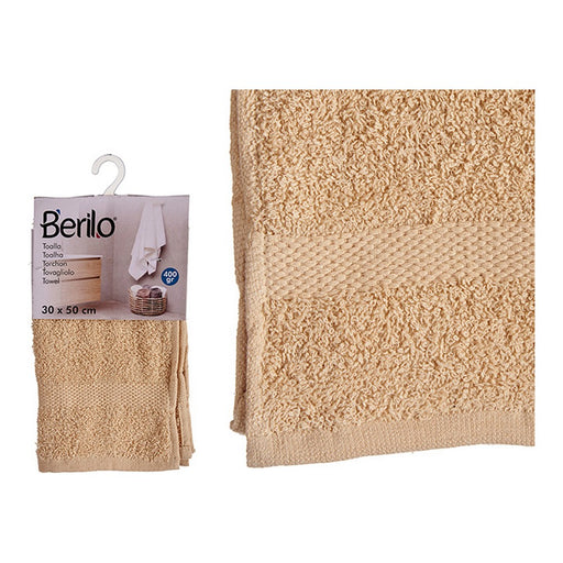 Bath towel Polyester Cotton Cream