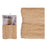 Bath towel Polyester Cotton Cream