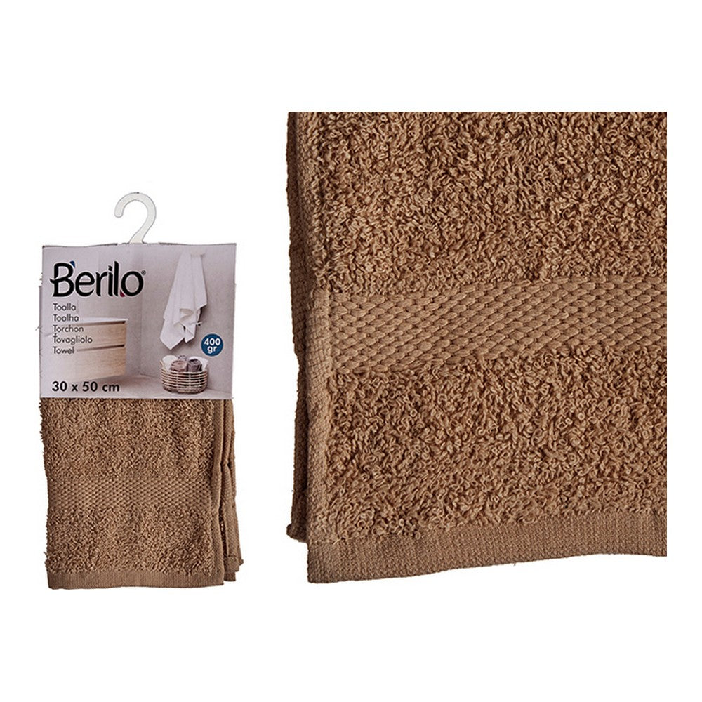 Bath towel Polyester Cotton Camel