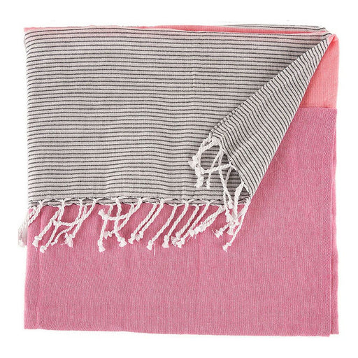 Multipurpose throw Stripes Pink