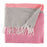 Multipurpose throw Stripes 160 x 200 cm Pink