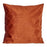 Cushion Polyester Velvet Orange (45 x 13 x 45 cm)