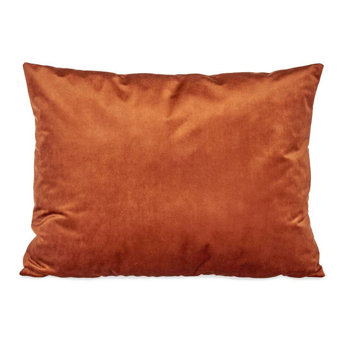 Cushion Polyester Velvet Orange (45 x 15 x 60 cm)