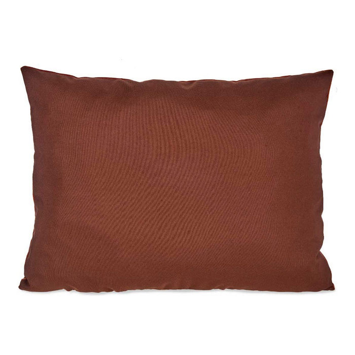 Cushion Polyester Velvet Orange (45 x 15 x 60 cm)