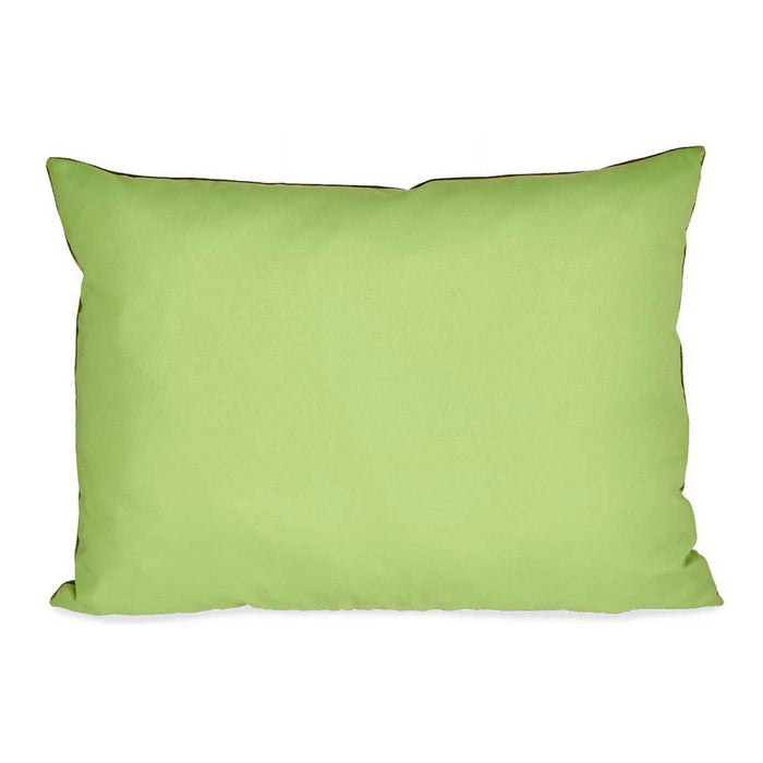 Cushion Polyester Velvet Green (45 x 15 x 60 cm)