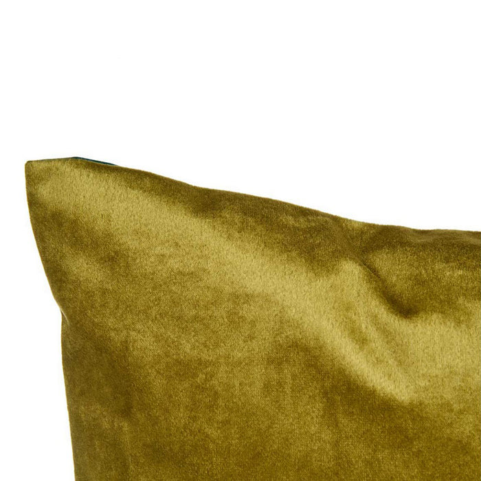 Cushion Velvet Green (60 x 18 x 60 cm)