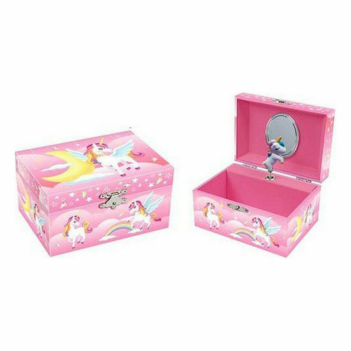 Jewelry box Roymart Dance of the sugar plum fairy Unicorn Pink