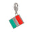 Woman's charm link Ti Sento 8304IT Red Green Silver (1 cm)