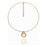 Ladies'Necklace Folli Follie 1N15T073R (30 cm)