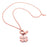 Ladies'Necklace Folli Follie 3N14T087RS (45 cm)