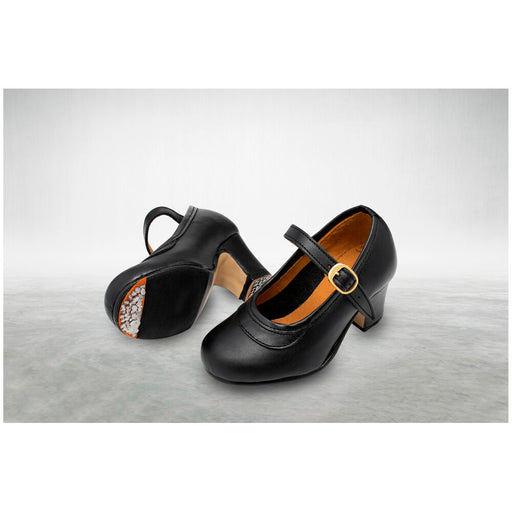 Flamenco Shoes for Children Black