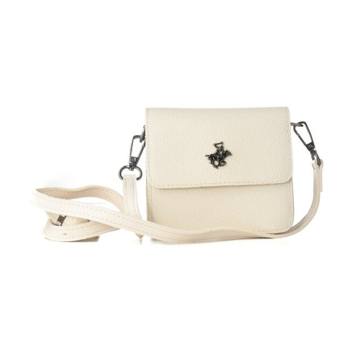Women's Handbag Beverly Hills Polo Club 2021-WHITE White (11 x 13 x 5 cm)