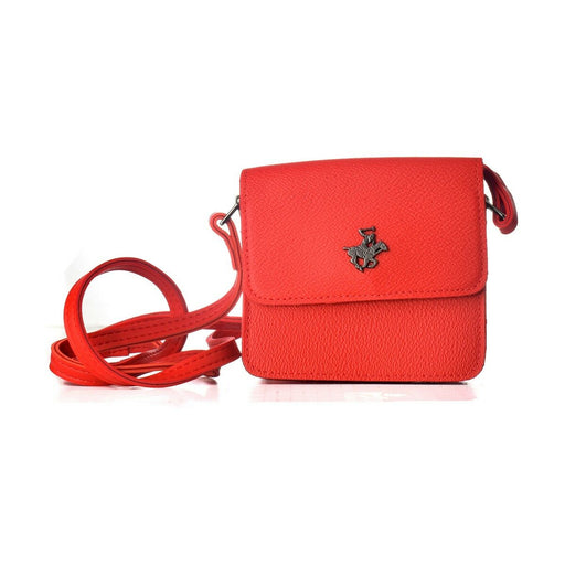 Women's Handbag Beverly Hills Polo Club 2026-RED Red (12 x 12 x 5 cm)