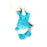 Dog toy Gloria Blue Monster Polyester Eva Rubber polypropylene