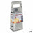 Square Multi-purpose Grater Quttin 53540 (22 x 9,5 x 7 cm) 22 x 9,5 x 7 cm (12 Units)