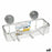 Bath Organiser Caddy Confortime Aluminium (6 Units)
