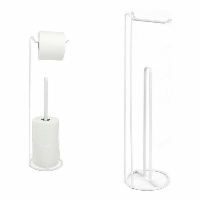 Toilet Roll Holder Confortime White 15 x 15 x 54 cm (12 Units)