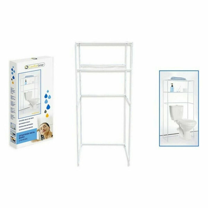 Bathroom Shelves Confortime 158757 Metal 61 x 28 x 134 cm (4 Units) (61 x 28 x 134 cm)