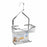 Shower Hanger Confortime 159126 Aluminium Antioxidant 27,8 x 11,6 x 49 cm (6 Units) (27,8 x 11,6 x 49 cm)