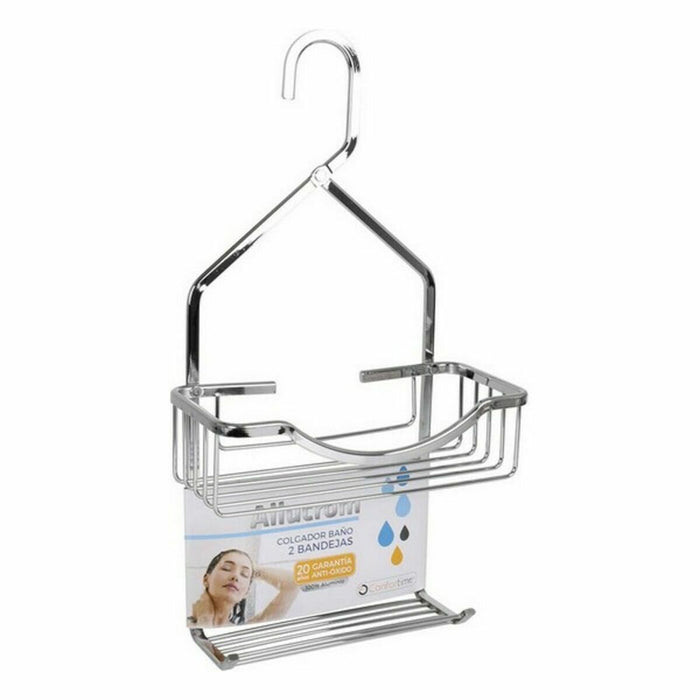 Shower Hanger Confortime 159126 Aluminium Antioxidant 27,8 x 11,6 x 49 cm (6 Units) (27,8 x 11,6 x 49 cm)