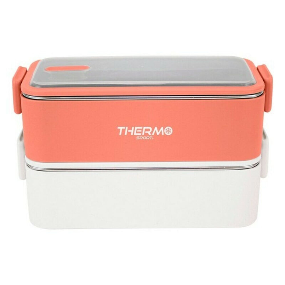 Lunch box ThermoSport Rectangular Thermal (1100 ml) (2 x 550 ml)