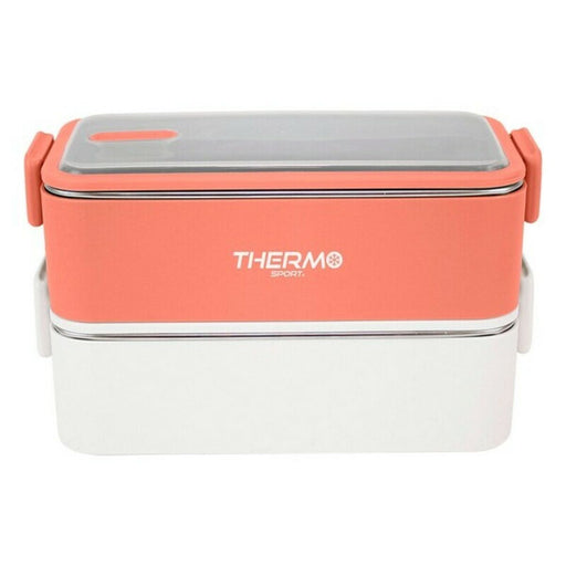 Lunch box ThermoSport Rectangular Thermal (1100 ml) (2 x 550 ml)
