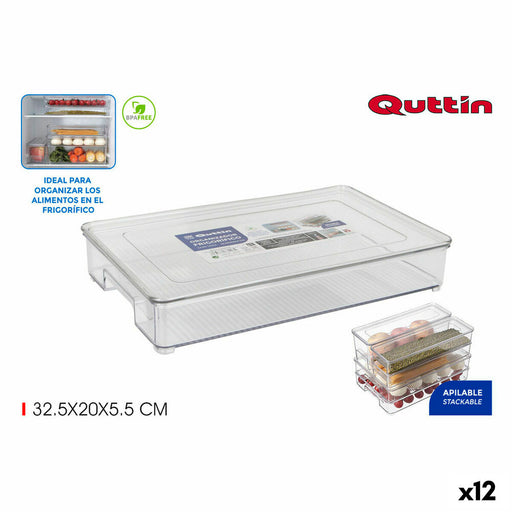 Multi-Purpose Organiser Quttin With lid 32,5 x 20 x 5,5 cm