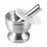 Mortar Quttin Stainless steel Non-slip Steel 9,8 x 8,2 cm (6 Units)