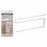 Kitchen Paper holder Confortime White Metal 26 x 10 x 1,3 cm (12 Units)
