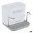 Kitchen Sink Tidy Quttin White 13,5 x 12 x 10,8 cm (18 Units)