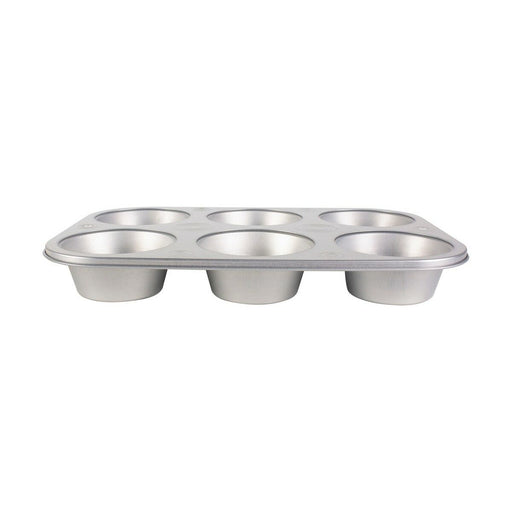 Flan Mould Quttin 6 Units Carbon steel 26,5 x 18 x 3 cm