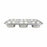 Flan Mould Quttin 6 Units Carbon steel 17 26,5 x 18 x 3 cm (30 Units)