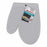 Oven Mitt Quttin Silicone 20,7 x 17 x 1 cm (12 Units)