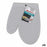 Oven Mitt Quttin Silicone 20,7 x 17 x 1 cm (12 Units)