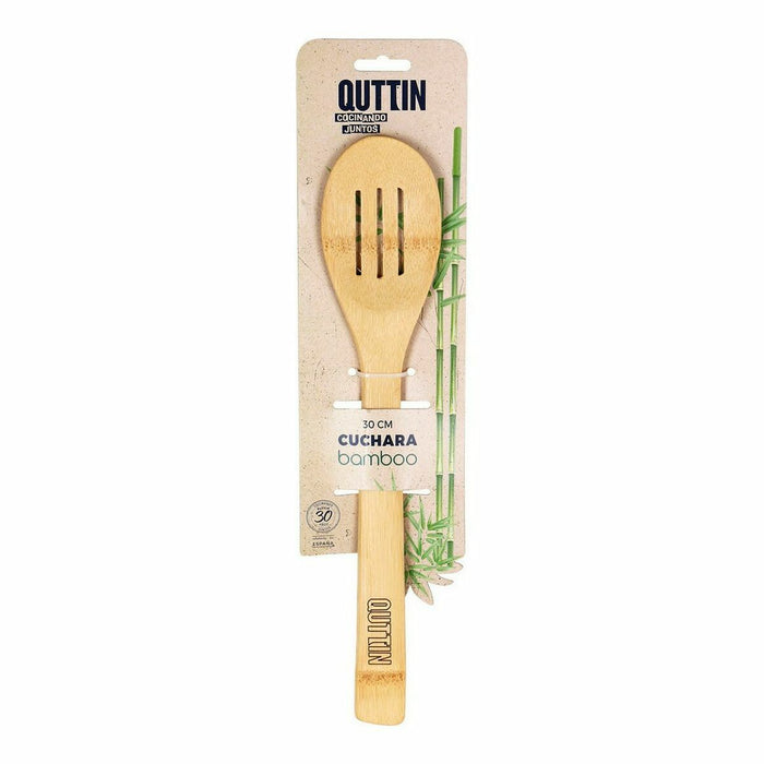 Kitchen Spatula Quttin Bamboo 30 x 6,2 x 0,8 cm (36 Units)