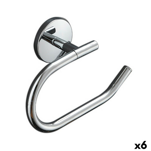 Toilet Roll Holder Confortime Metal 18 x 14,5 x 6 cm (6 Units)