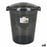 Bucket Confortime Tetris Dark grey Plastic 45 L (6 Units)