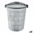 Bucket Confortime Tetris Light grey Plastic 65 L (6 Units)