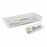 Cutlery Organiser Confortime Metal White 37,5 x 15,24 x 5,2 cm (12 Units)