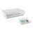 Cutlery Organiser Confortime Metal White (21,8 x 15,24 x 5,2 cm)