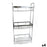 Bathroom Shelves Confortime Chromed Silver 29 x 18 x 65,5 cm (4 Units)