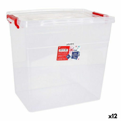 Multi-use Box Confortime Plastic Rectangular 32 L (12 Units) (32 L)