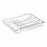 Cutlery Organiser Privilege Transparent 33 x 25 x 5 cm (24 Units)